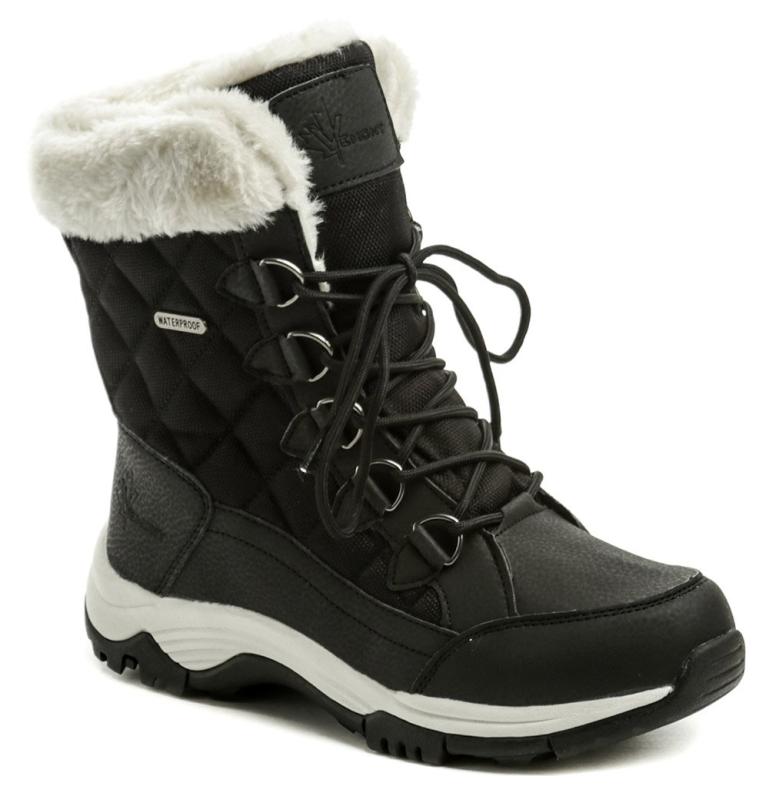 Vemont 7Z6028C černé dámské zimní boty Vemont