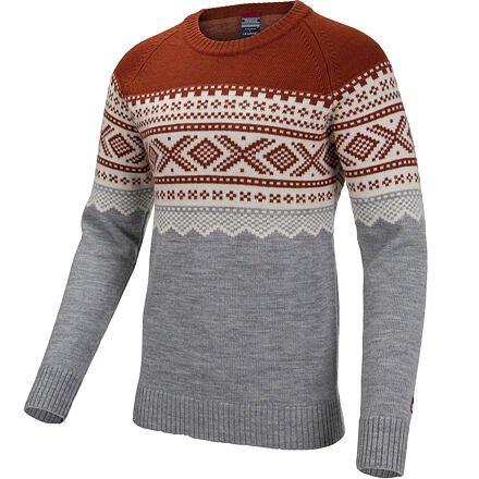 Pánský svetr Marius Roundneck hnědá