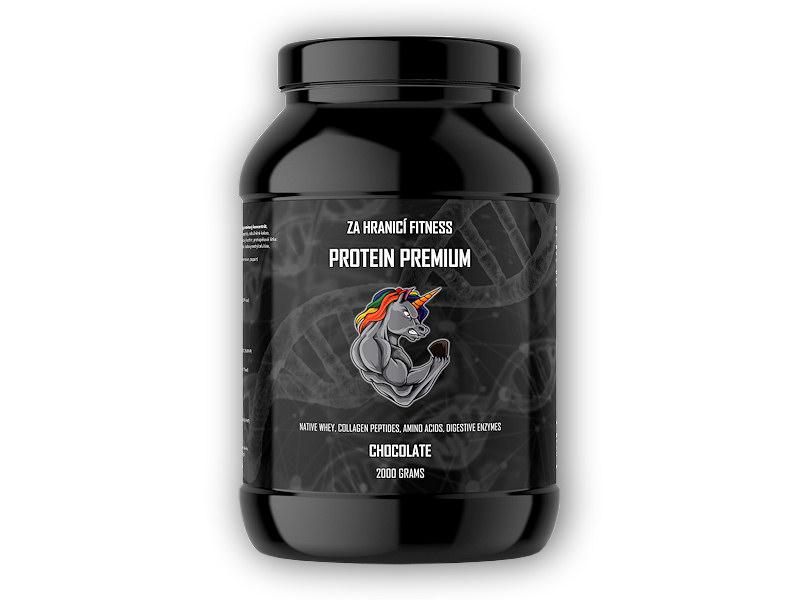 Za hranicí fitness Protein Premium 1000g Za hranicí fitness