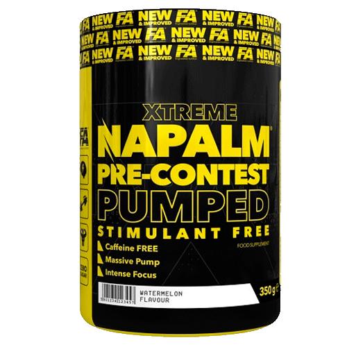 Fitness Authority Xtreme Napalm Pre-Contest Pumped stimulant free 350g Fitness Authority
