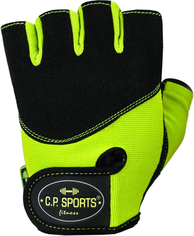 Fitness rukavice Iron neonové - C.P. Sports C.P. Sports