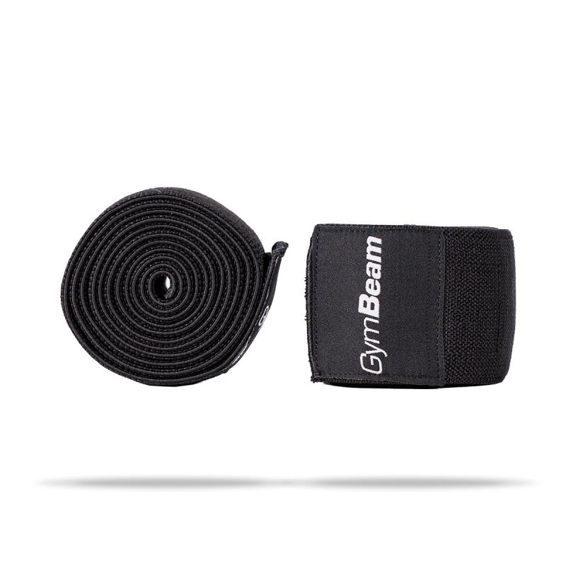 GymBeam Bandáže na kolena FIRM black GymBeam