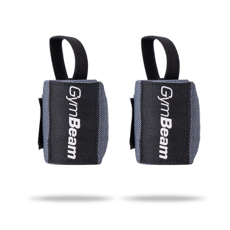 GymBeam Bandáže na zápěstí FIRM dark grey GymBeam