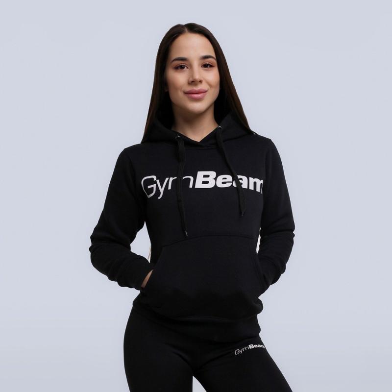 GymBeam Dámská mikina Athlete Black GymBeam