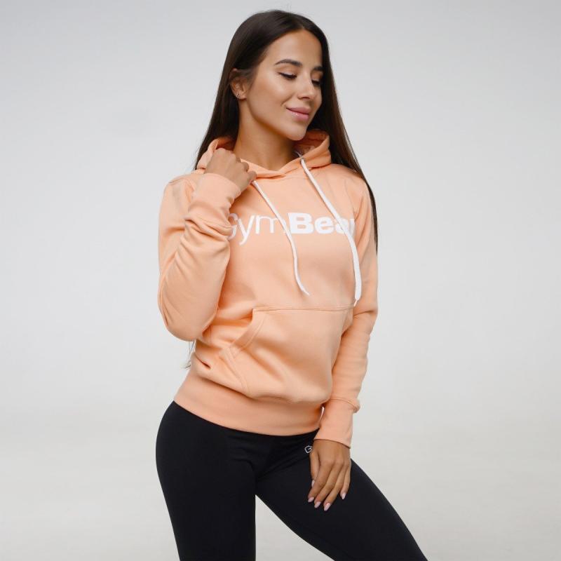 GymBeam Dámská mikina Athlete Powder Peach GymBeam
