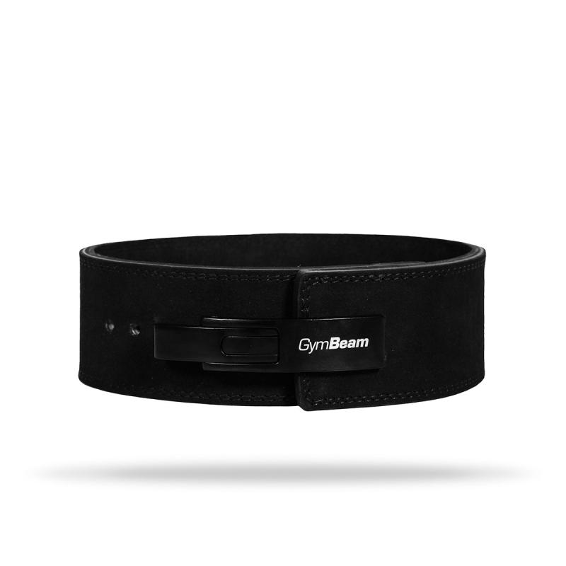 GymBeam Fitness opasek LEVER black GymBeam