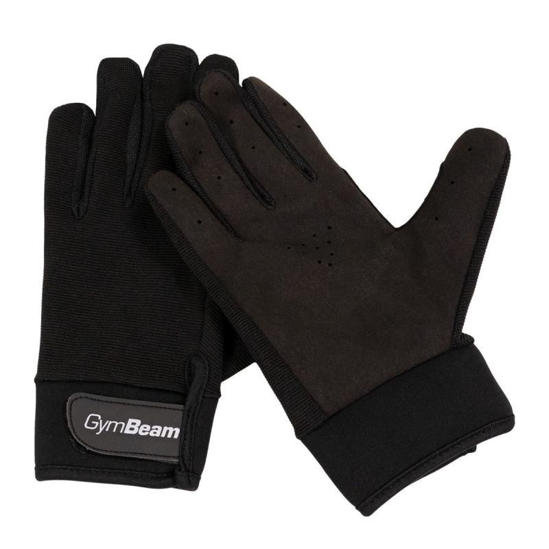 GymBeam Fitness rukavice Full Finger Black GymBeam