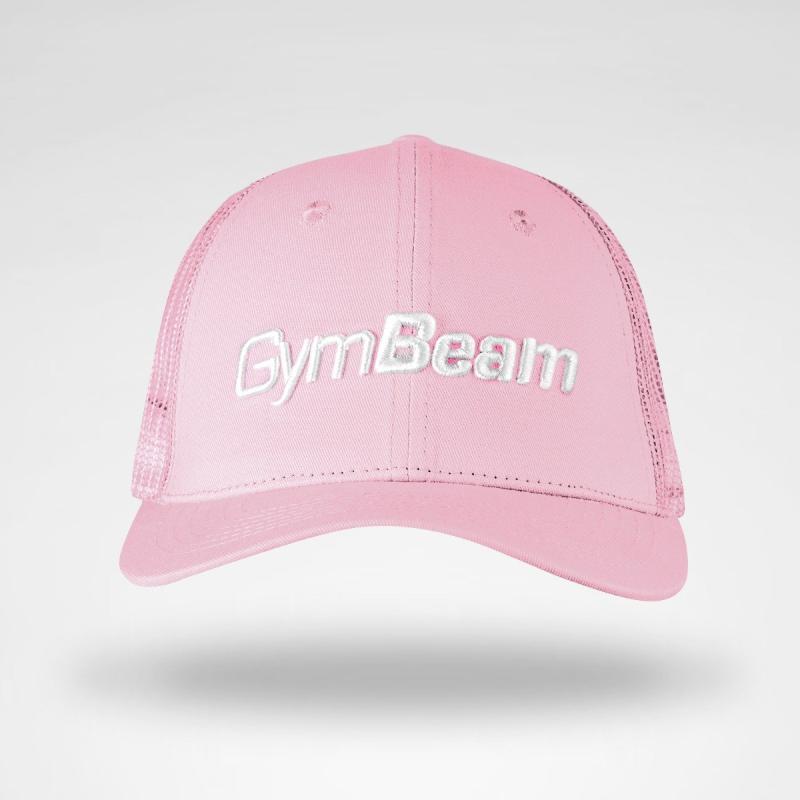 GymBeam Kšiltovka Mesh Panel Cap Baby Pink GymBeam