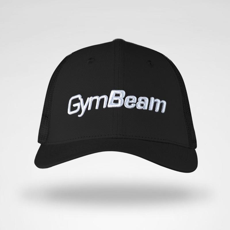 GymBeam Kšiltovka Mesh Panel Cap Black GymBeam