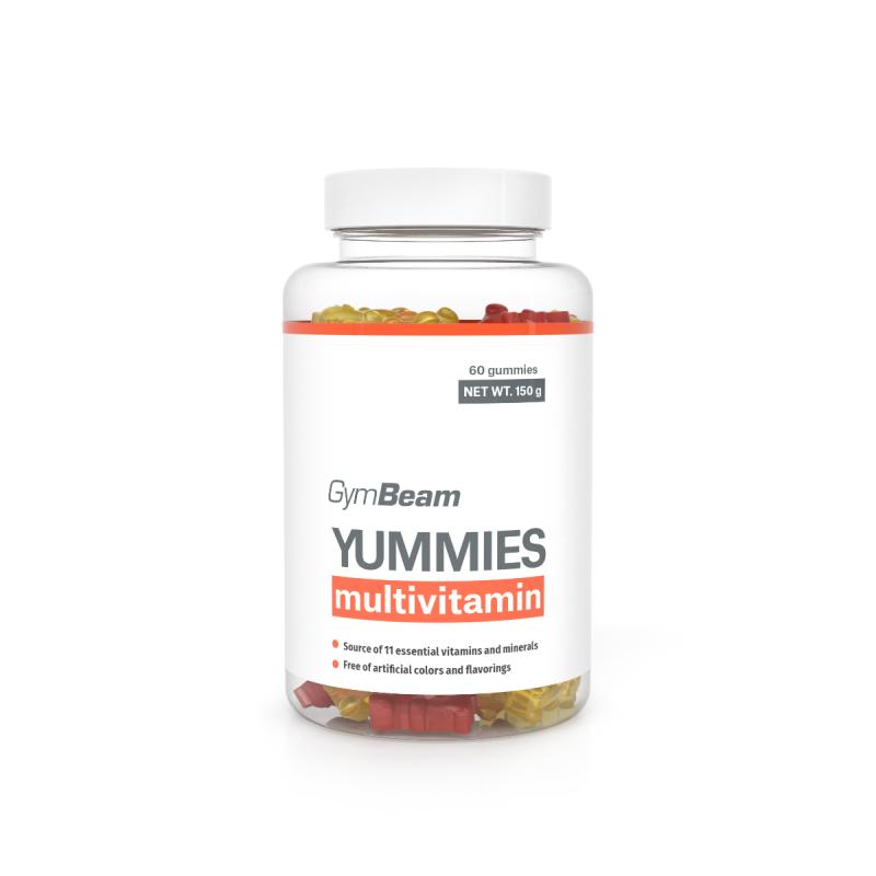 GymBeam Multivitamín Yummies 60 kaps. GymBeam