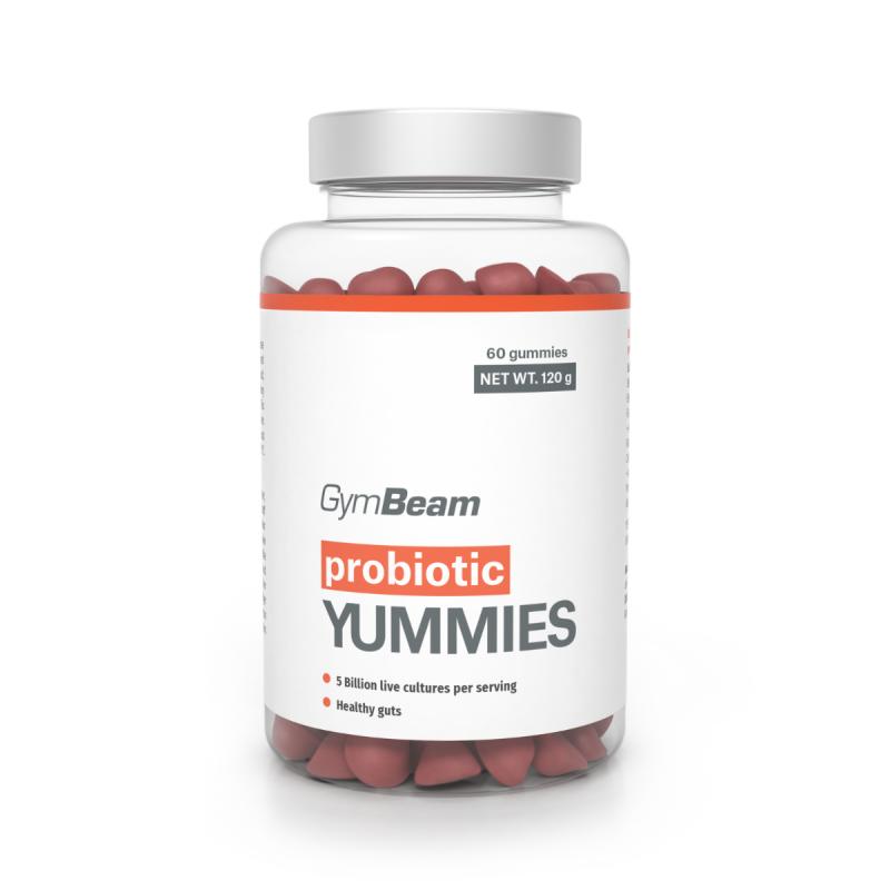 GymBeam Probiotika Yummies 60 kaps. GymBeam