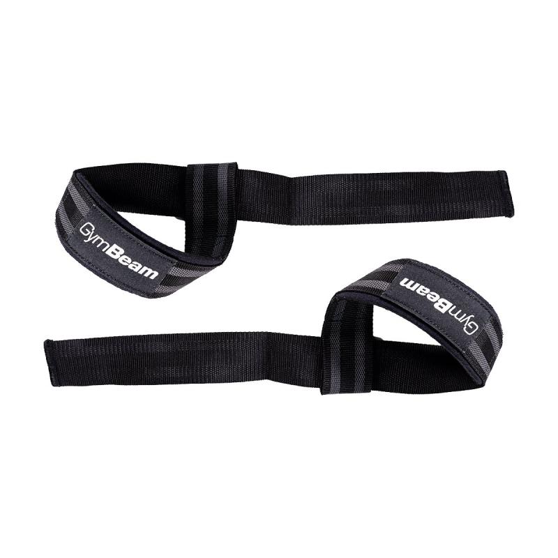 GymBeam Trhačky LIFT Black Grey GymBeam