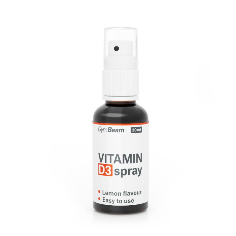 GymBeam Vitamín D3 Sprej 30 ml GymBeam