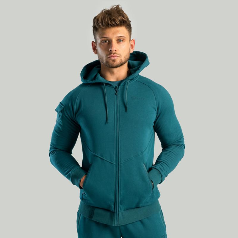 Mikina se zipem Nova Deep Teal - STRIX GymBeam