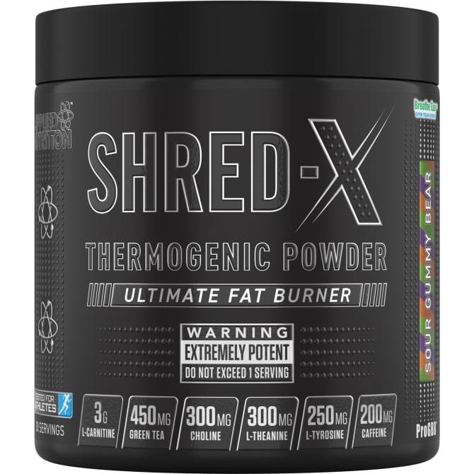 Applied Nutrition Spalovač tuků Shred X Thermogenic Powder 300 g Applied Nutrition