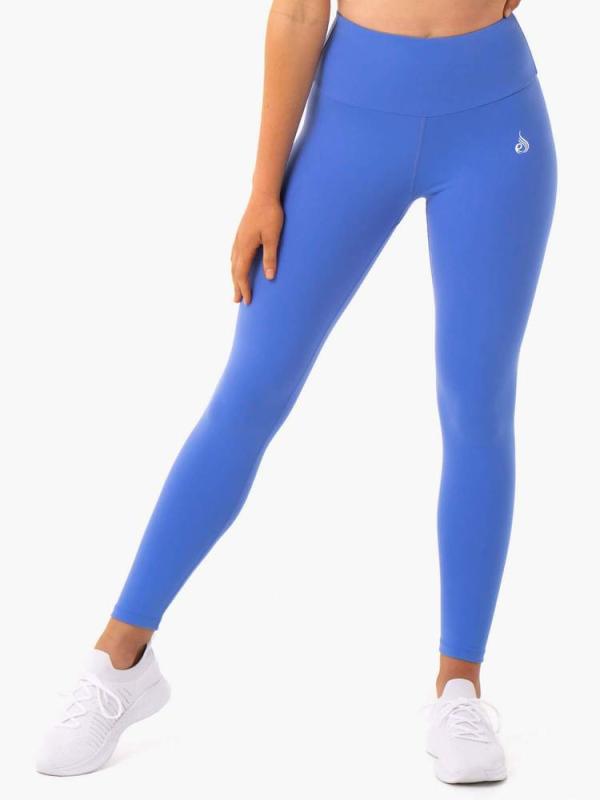 Ryderwear Dámské legíny Staples Scrunch Bum Iris Blue Ryderwear