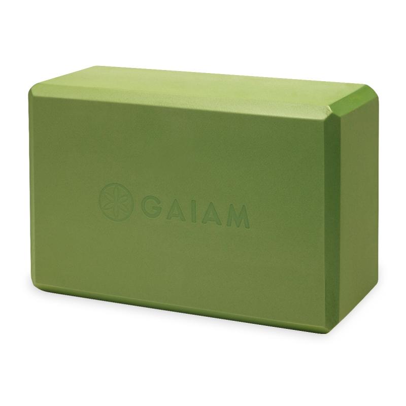 GAIAM Blok na jógu Yoga Block Green GAIAM