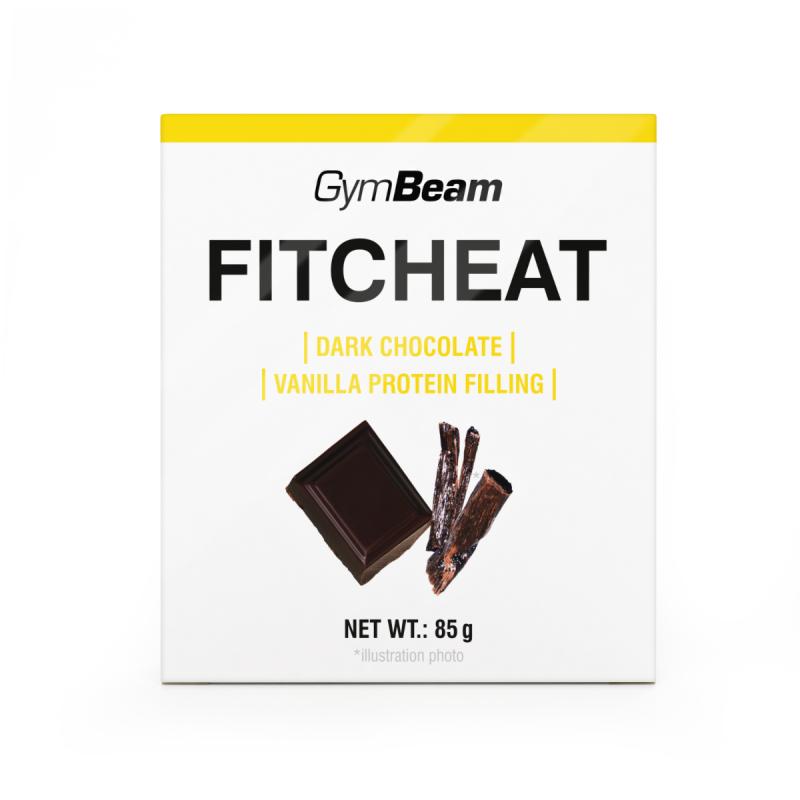 GymBeam Fitcheat Protein Chocolate 10 x85 g GymBeam