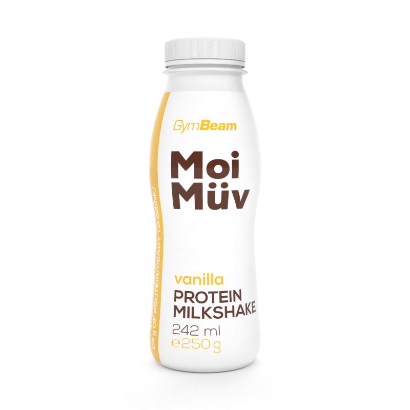 GymBeam MoiMüv Protein Milkshake 12 x 242 ml GymBeam