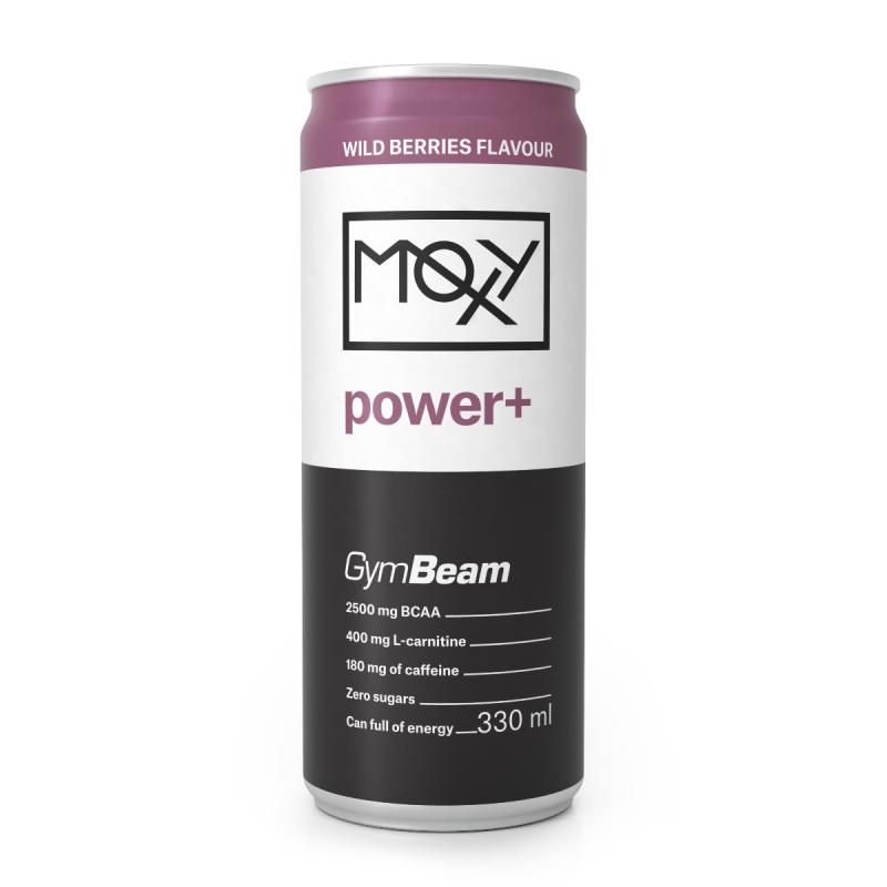 GymBeam MOXY power+ Energy Drink 330 ml GymBeam