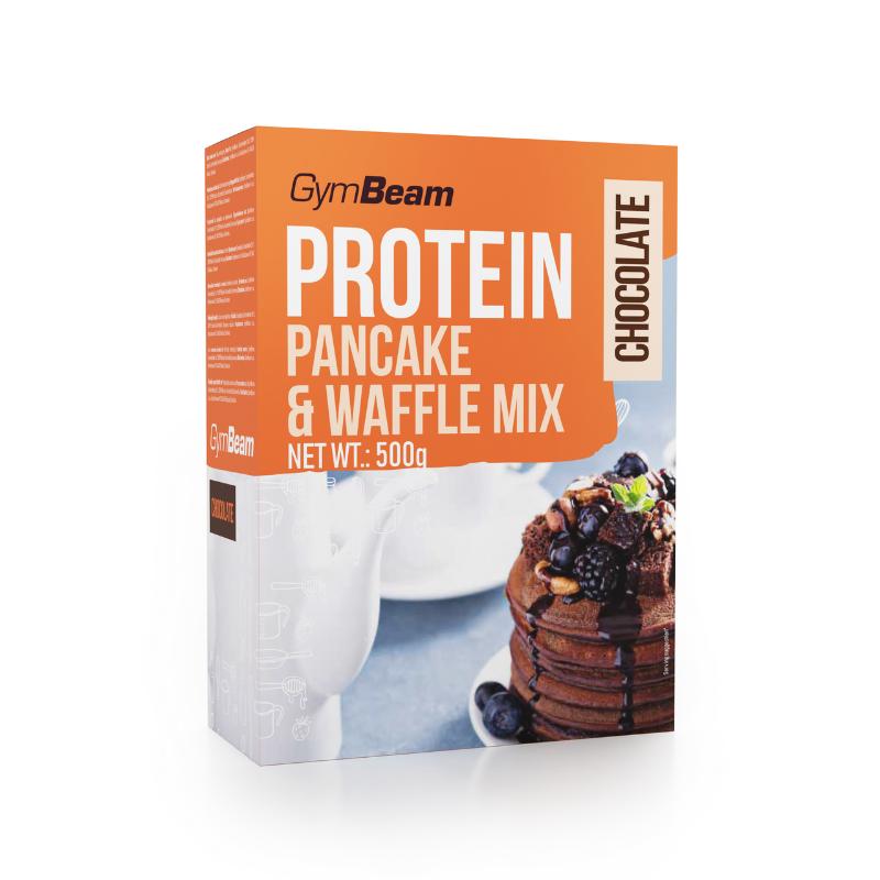 GymBeam Proteinové palačinky Pancake Waffle Mix 500 g GymBeam
