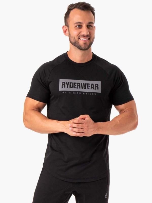 Ryderwear Pánské tričko Iron Black Ryderwear