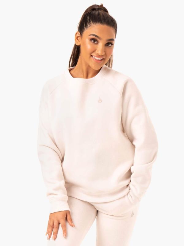 Ryderwear Dámská mikina Adapt Boyfriend Ivory Ryderwear