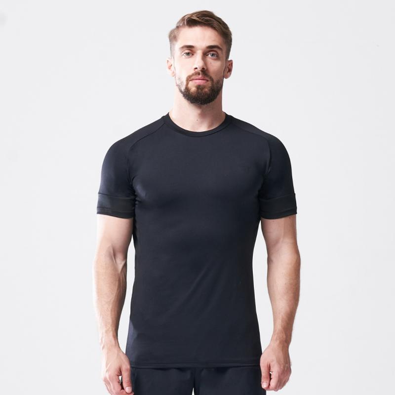 SQUATWOLF Tričko Vented Run Tee Black SQUATWOLF