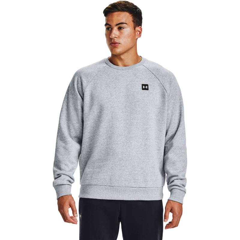 Under Armour Pánská mikina Rival Fleece Crew Grey Under Armour