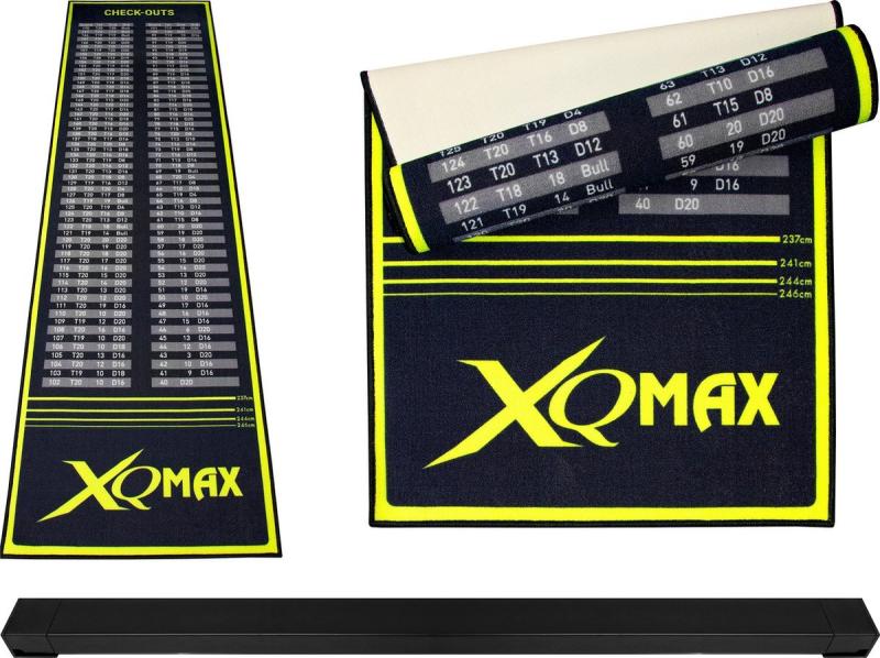 Xq Max Podložka/koberec na šipky Oche Checkout Dartmat žlutá Xq Max