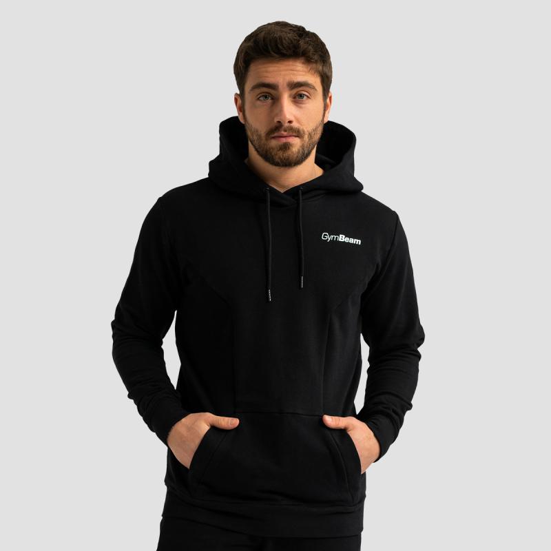 GymBeam Mikina Limitless Hoodie Black GymBeam