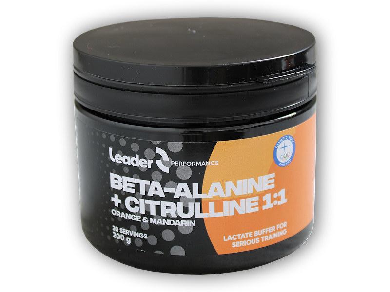 Leader Beta Alanine + Citruline 1:1 200g Leader