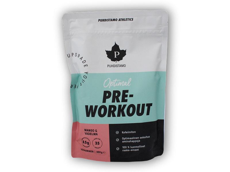 Puhdistamo Pre-Workout Caffeine Free 350g Puhdistamo