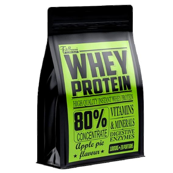 FitBoom Whey Protein 80% 1000g FitBoom