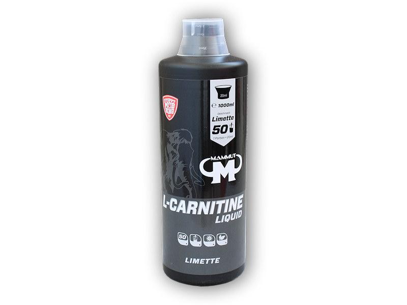 Mammut Nutrition L-Carnitine lime 1000ml Mammut Nutrition