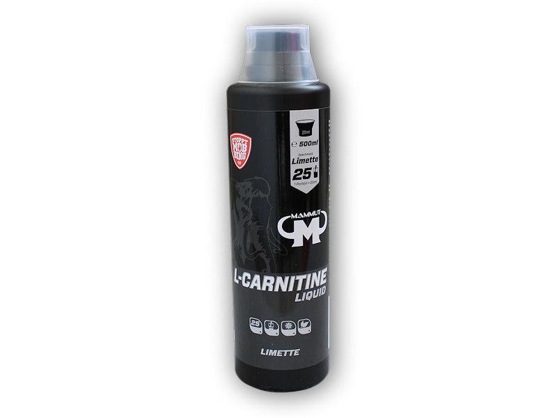 Mammut Nutrition L-Carnitine lime 500ml Mammut Nutrition