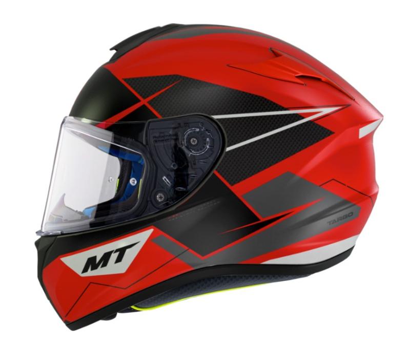 MT Helmets Targo Podium D5 červeno-černá Mt Helmets