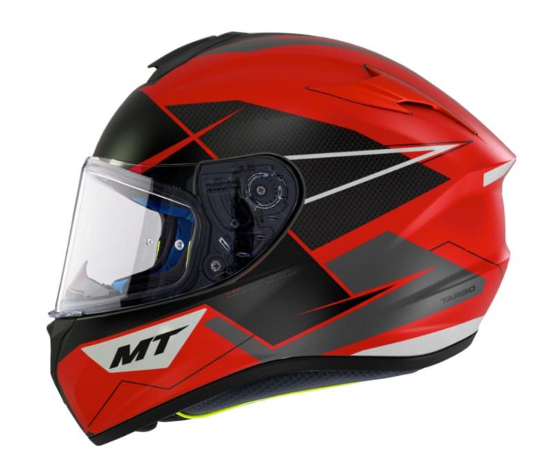 MT Helmets Targo Podium D5 červeno-černá Mt Helmets