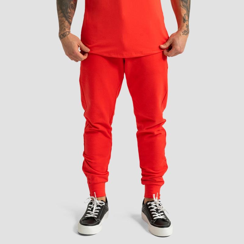 GymBeam Tepláky Limitless Hot Red GymBeam