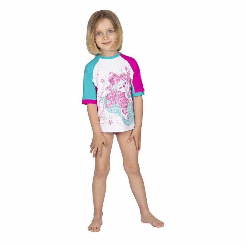 Mares Dětské lycrové triko SEASIDE RASHGUARD SHIELD KID GIRL Mares