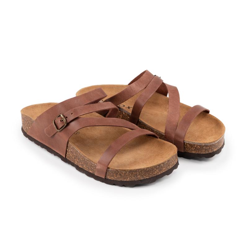 Woox Dámské nazouváky Barro Brown WOOX