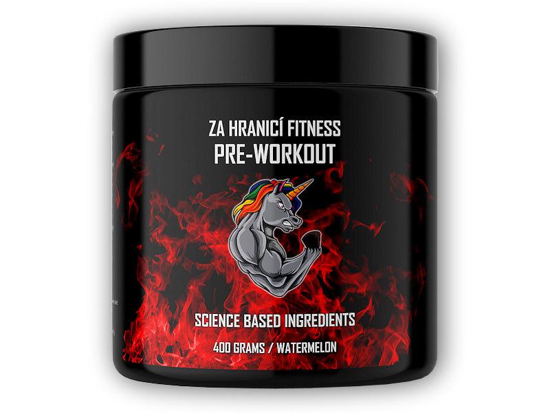 Za hranicí fitness Pre-Workout 400g Za hranicí fitness