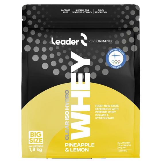 Leader Clear Iso Hydro Whey Protein 600g Leader