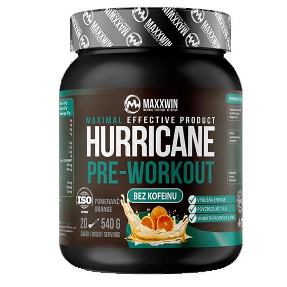 MaxxWin Hurricane Pre-Workout No Caffeine 540g Maxxwin