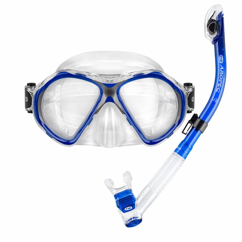 Aropec Potápěčský set maska a šnorchl MANTIS a ENERGY DRY Aropec