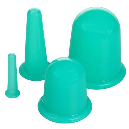Merco Cups 4Pack masážní silikonové baňky zelená Merco