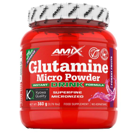 Amix Glutamine Micro Powder Drink 360g Amix Nutrition