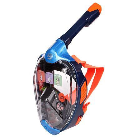 Aqua-Speed Veifa ZX potápěčská maska modrá-oranžová Aqua-Speed