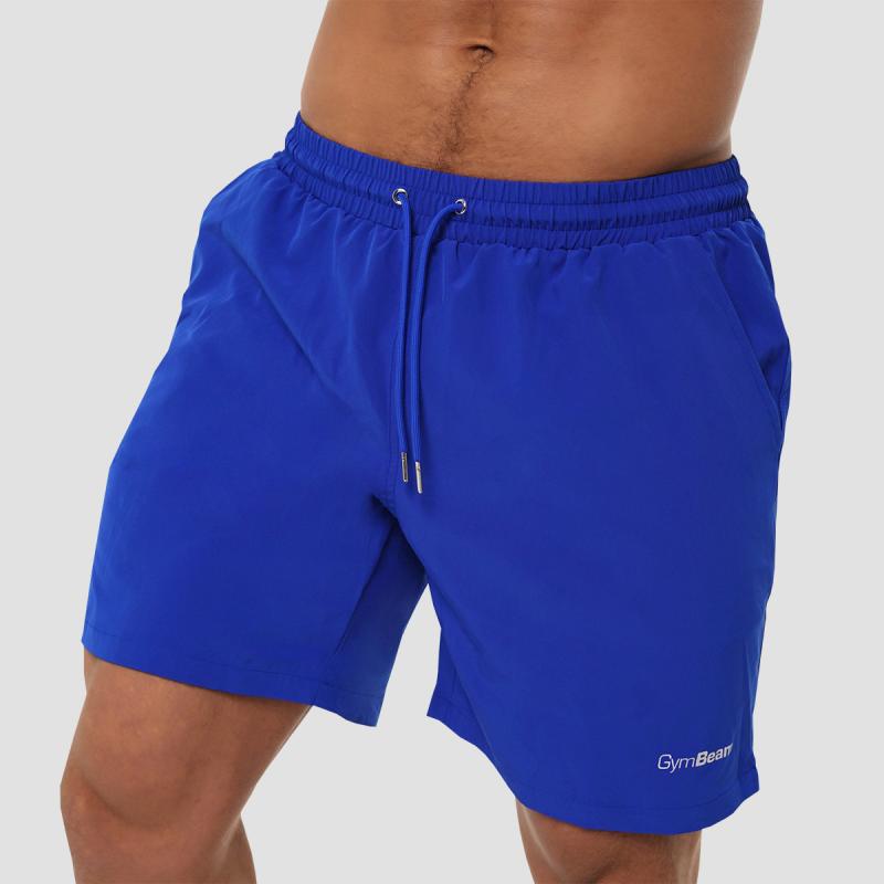 GymBeam Pánské plavecké šortky Blue GymBeam