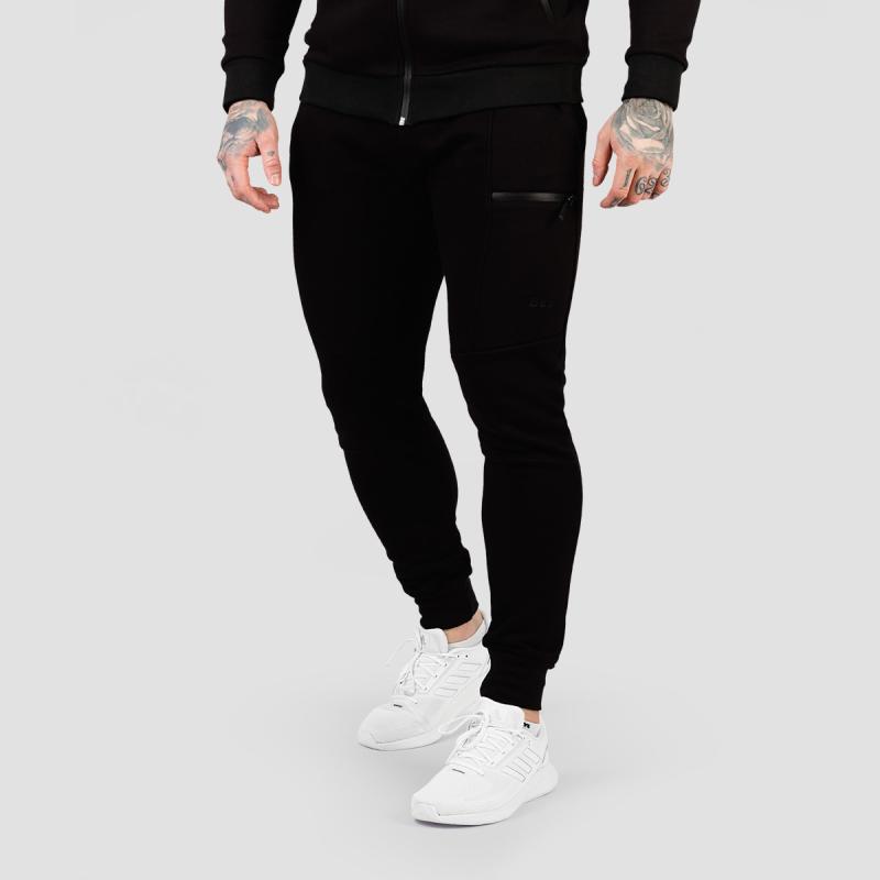 GymBeam Tepláky Classic Black GymBeam